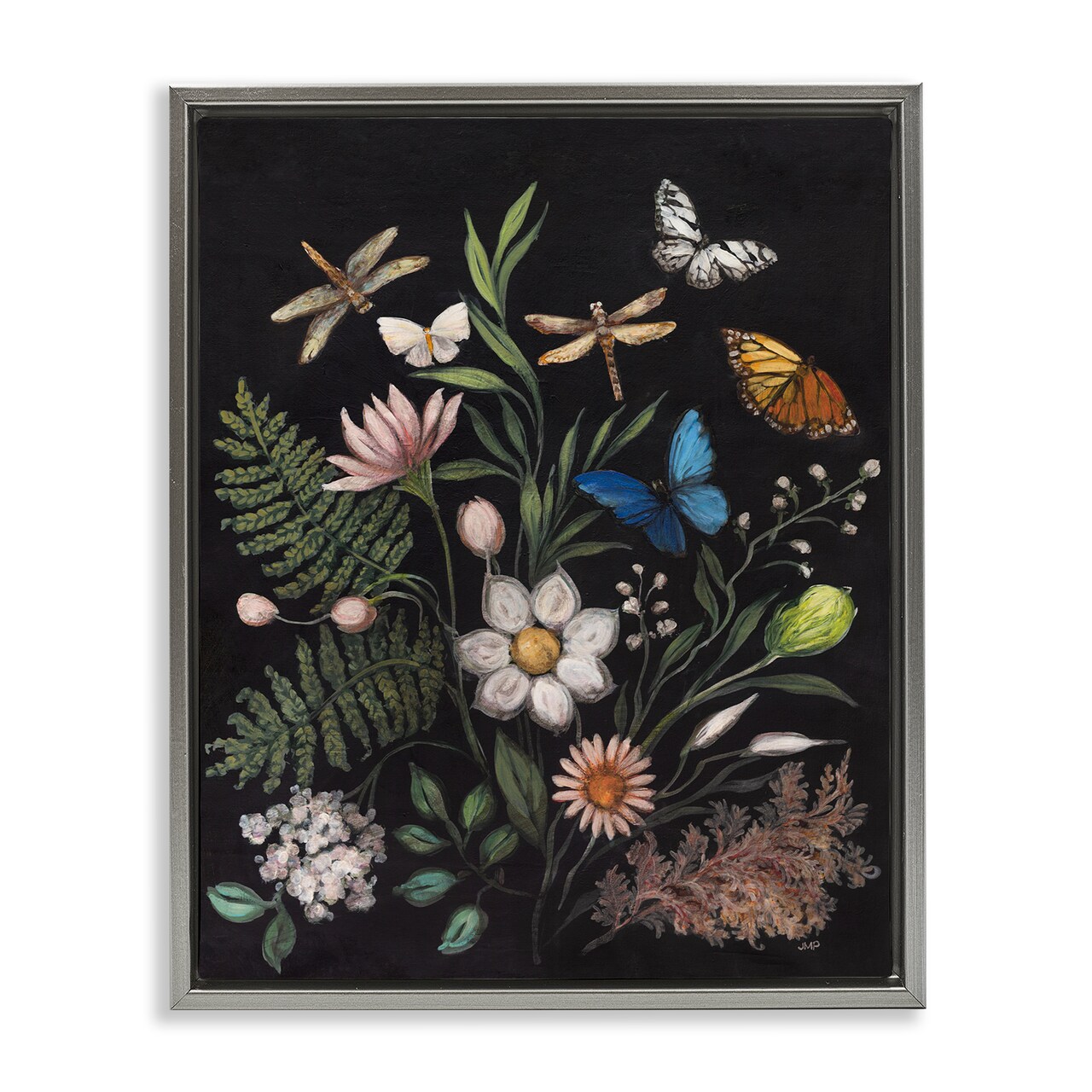 Stupell Industries Gothic Botanical Herbs Floating Frame, design by Julia Purinton
